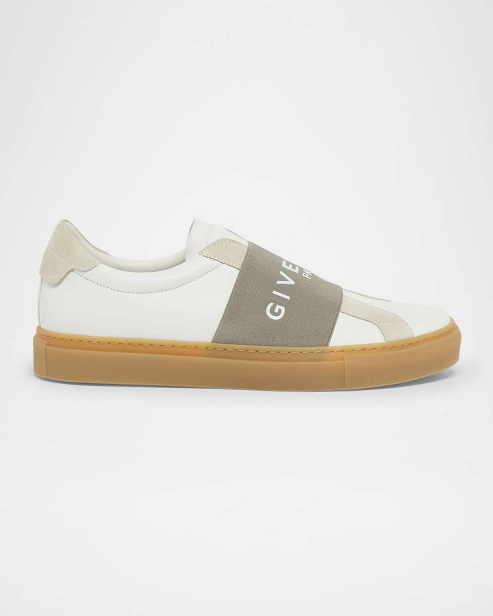 Urban Street Low-Top Elastic-Lace Sneakers